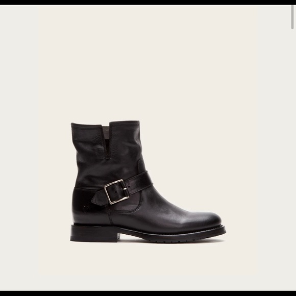 Frye Natalie Engineer Boots Short Size 7 - Picture 1 of 4